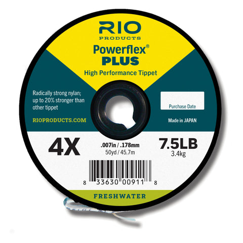 Rio Powerflex Plus Tippet - 50 YD