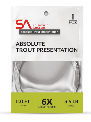 Scientific Anglers Absoute Presentation Leader - 1 Pk