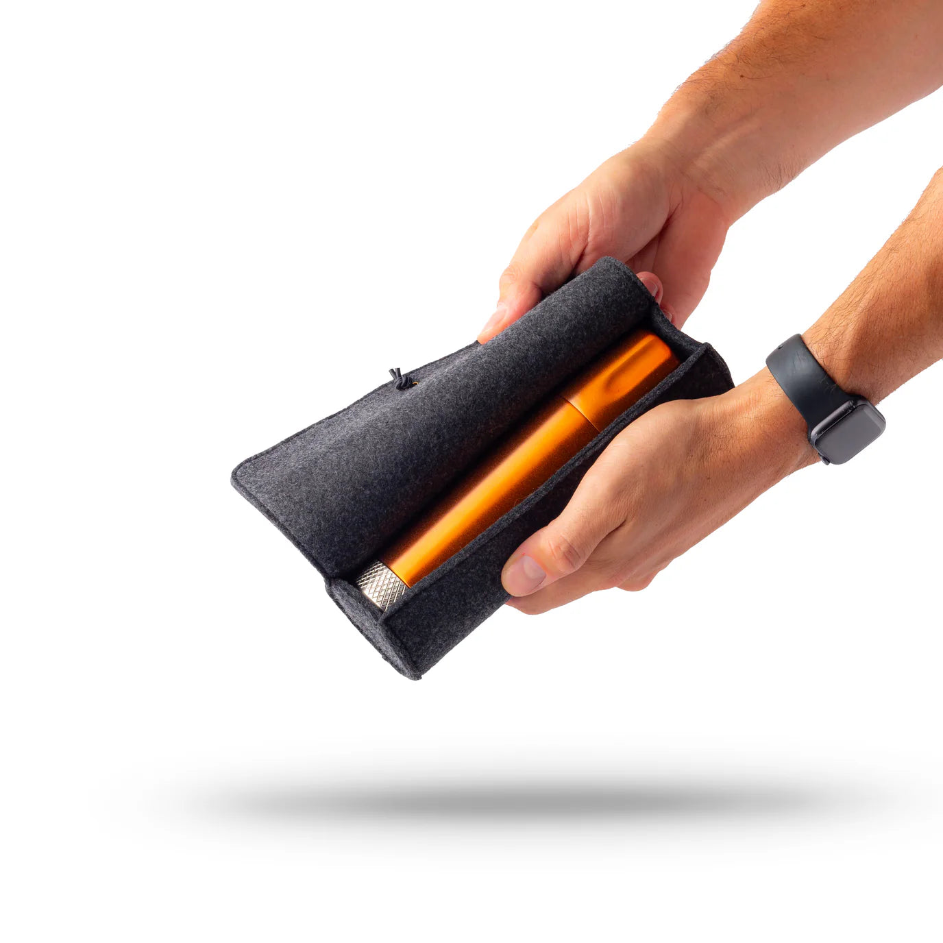 High Camp Torch Flask Wool Case